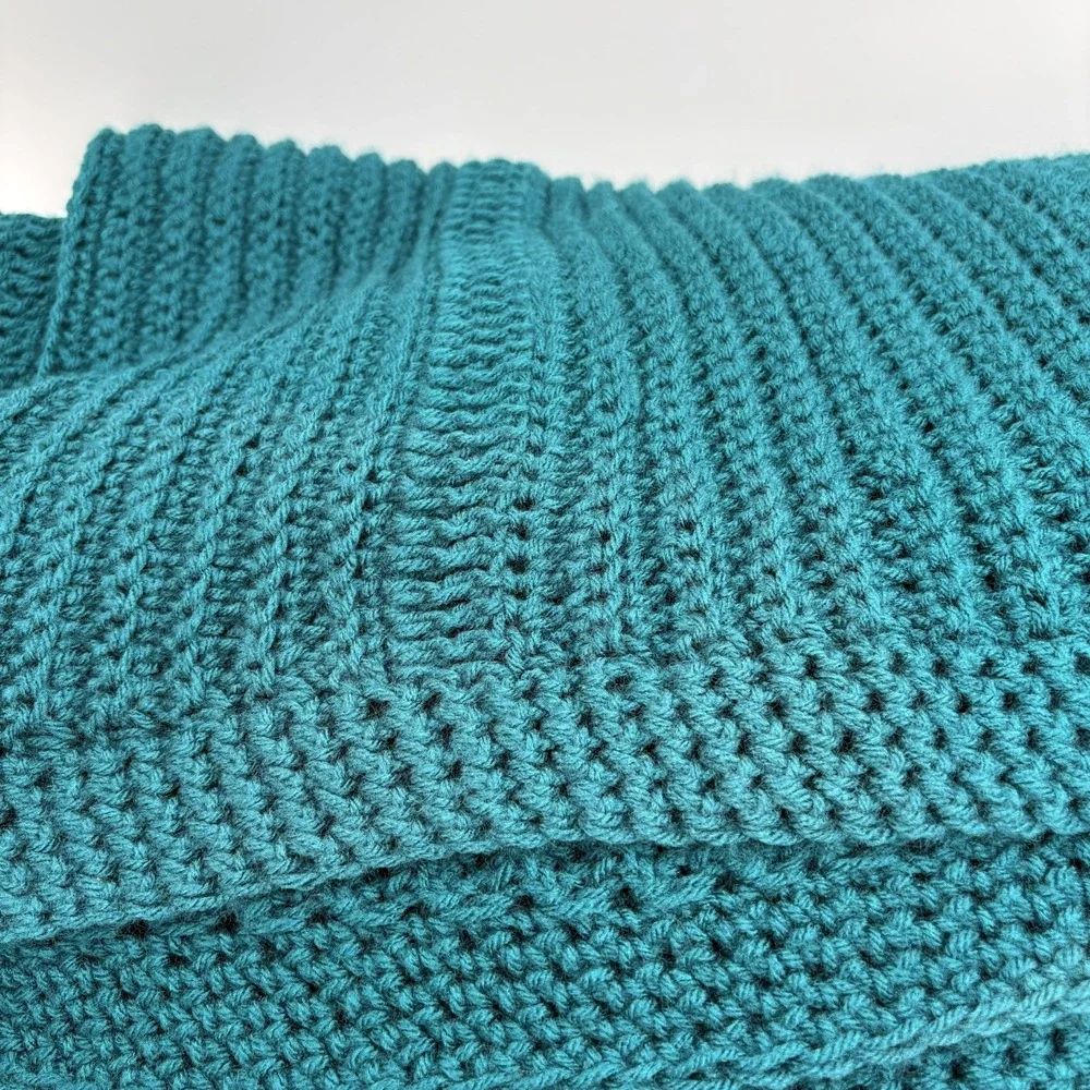 Handmade stains afghan color